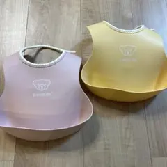 BABY BJORN ベビービョルン　シリコンポケットエプロン２個セット