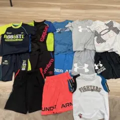 スポーツTシャツハーフパンツセット130cmまとめ売り