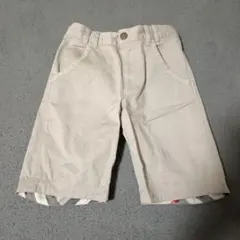 BURBERRY ベージュ ハーフパンツ 100A