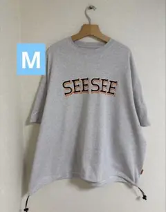 SEESEE SUPERBIGDRAWSTRINGS SS WHITE Tシャツ - メルカリ