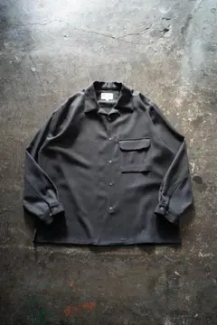 25AW STILL BY HAND ウールアムンゼンシャツ(CHARCOAL)