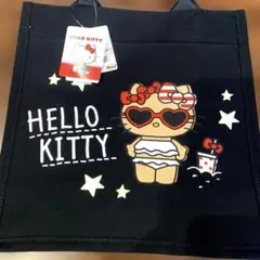 ハローキティ　トートバッグ　アベイル【新品・タグ付き】日焼けver