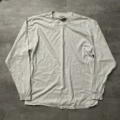 PRO CLUB ヘビーウェイト 長袖カットソー L ホワイト　ロンT