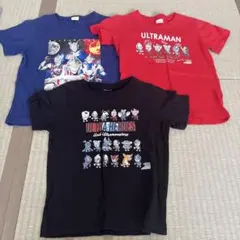 ウルトラマンTシャツ　120cm ３枚セット