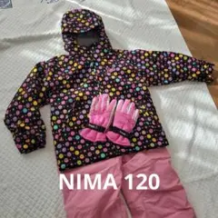 美品　スキーウエア　ドット柄　NIMA　おまとめ