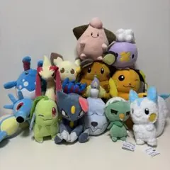 メルカリセール中限定お値段】ポケモン ぬいぐるみ まとめ売り 他12点