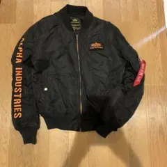 Alpha Industries MA-1 フライトジャケット ブラック Lのサムネイル
