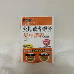 公共・政治・経済 集中講義 改訂版