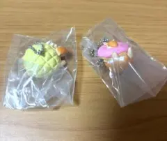 吸血鬼すぐ死ぬ ジョンたべものいっぱいマスコット2種