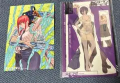 チェーンソーマン　特典　レゼ　着せ替えクリアスタンド　＆　ポストカード２種