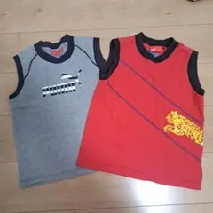 PUMA ノースリーブ タンクトップ 2枚セット 130cm