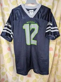 値下げ【新品】NFL　シアトルシーホークス　ユニフォーム　リミテッドジャージ　M t7959-1.jpg