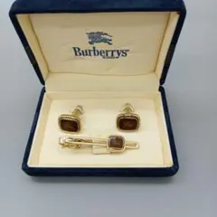 BURBERRY カフスボタンとネクタイピンセット