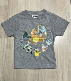 ポケモンTシャツ　110cm グレー　新品タグ付き
