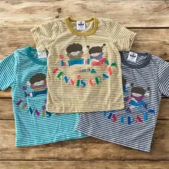3枚セット　双子　日本製　銀座　シマ　GINZA SHIMA 東京　Tシャツ