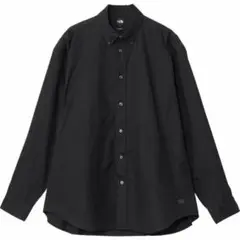 新品！THE NORTH FACE ロングスリーブハーフドームシャツ ブラック