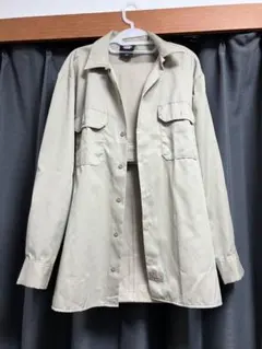 ディッキーズ874 574シャツベージュ シャツ パンツ セット　カーキ