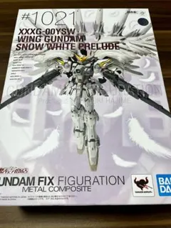 【輸送箱未開封】メタルコンポジット ウイングガンダムスノーホワイトプレリュード GUNDAM FIX FIGURATION METAL COMPOSITE 【抽選販売】ウイングガンダム