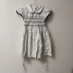 ピティ 水玉模様 襟付きワンピース サイズ120cm〜130cm相当