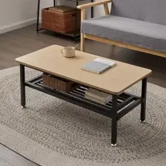 ローテーブル テーブル センターテーブル リビング アジャスタ90cm