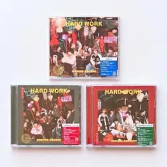 なにわ男子 HARD WORK 3形態セット