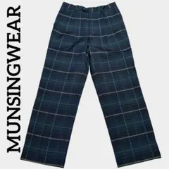 【美品】マンシングウエアMUNSINGWEAR レトロ ヴィンテージ スラックスのサムネイル