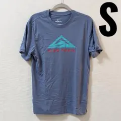新品 S Nike Trail 半袖tシャツ ランニング DX2184-493