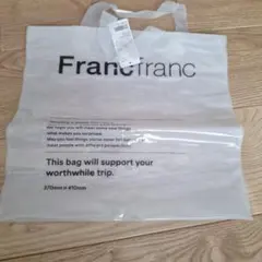 Francfranc クリアバッグ WH