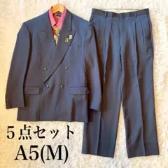 90s】4点 セットアップ ダブルスーツ ピンズ 薄紫 古着 常田大希