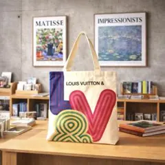 訳あり特価！ルイヴィトン ノベルティ トートバッグ 展覧会限定 美術館トートのサムネイル