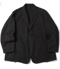 COMOLI コモリ シルクコットン ジャケット / BLACK 26SS 2 - メルカリ