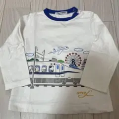 familiar 新幹線 長袖カットソー