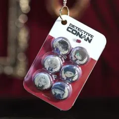 名探偵コナン×KEEP 中国限定  プチ缶バッジセット/ペンダントセット