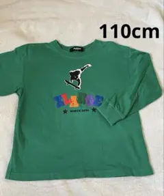 XLARGE KIDS エクストララージ　Tシャツ　春　110cm 緑　グリーン