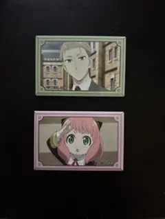 SPY×FAMILY トレーディングスクエア缶バッチvol.2 ２種セット