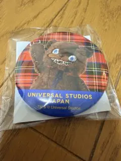 【新品】【未開封】USJ ユニバ ミニゲーム 缶バッジ ハミクマ