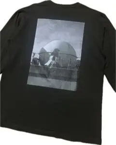 カネコアヤノ「タオルケットは穏やかな」ロングスリーブTシャツ（黒Lサイズ）