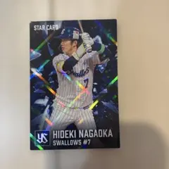 東京ヤクルトスワローズ 長岡秀樹 カルビー プロ野球チップス 2026　第２弾