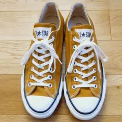 美品 コンバース オールスター マスタード 27cm 日本製 おまけ付