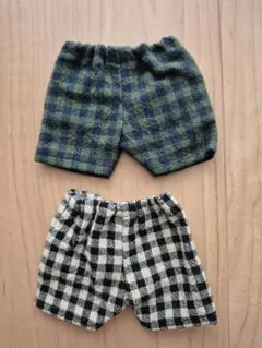 ぬいぐるみ服(20cm用)パンツ2本セット