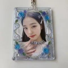 トレカキーホルダー　韓国　トレカ　レジン　デコ　硬質　ケース　トレカケース　bb