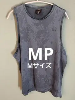 MP ノースリーブ ランニング M ブルー系