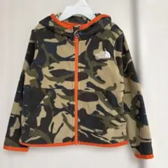 ノースフェイス　迷彩柄フリースアウター 2T カモフラージュ