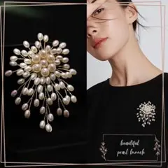 再入荷　パールブローチ　コサージュ　コサージュブローチ　フォーマル　卒業式