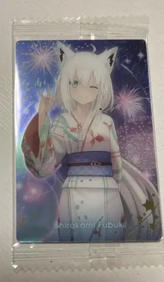 ホロライブ　ウエハース3 白上フブキ