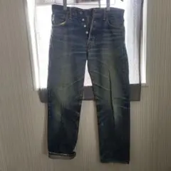 タイガース仕様？　EVISU エヴィス デニムパンツ ストレートのサムネイル