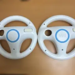 【匿名　送料無料】454-16家庭用ゲーム機　任天堂Wiiマリオカートハンドル