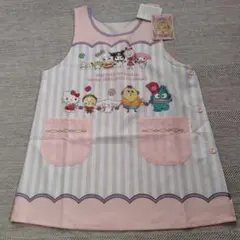 【新品】サンリオ×コジコジ エプロン キャラクター 保育士 M～L
