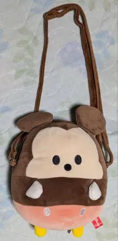 ミッキーマウス　もちもち　ぬいぐるみポシェット【新品未使用】