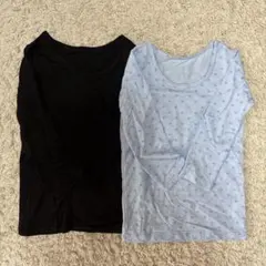 UNIQLO HEATTECH 長袖シャツ 90 2枚セット
